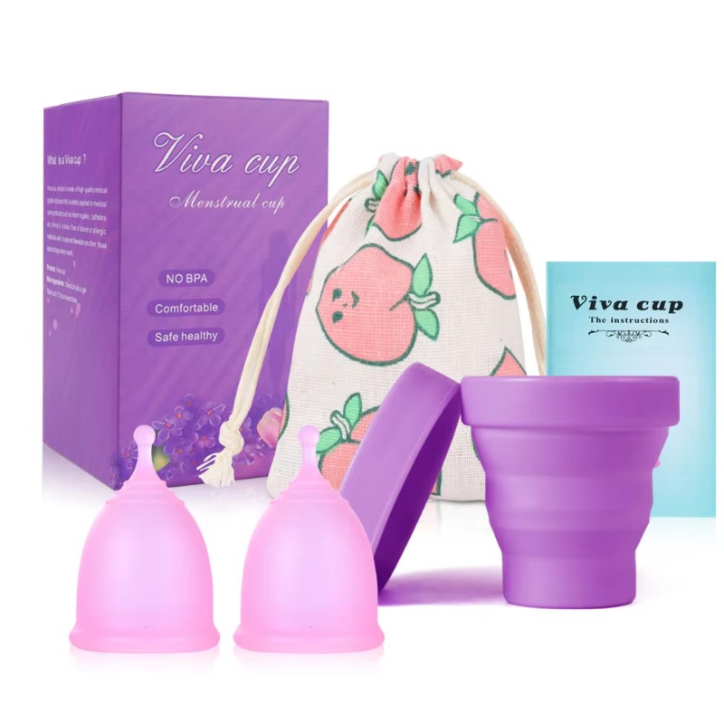 Menstrual Cup Silicone - Siliconen Menstruatie Cup Medische Sterilisator Vrouwelijke