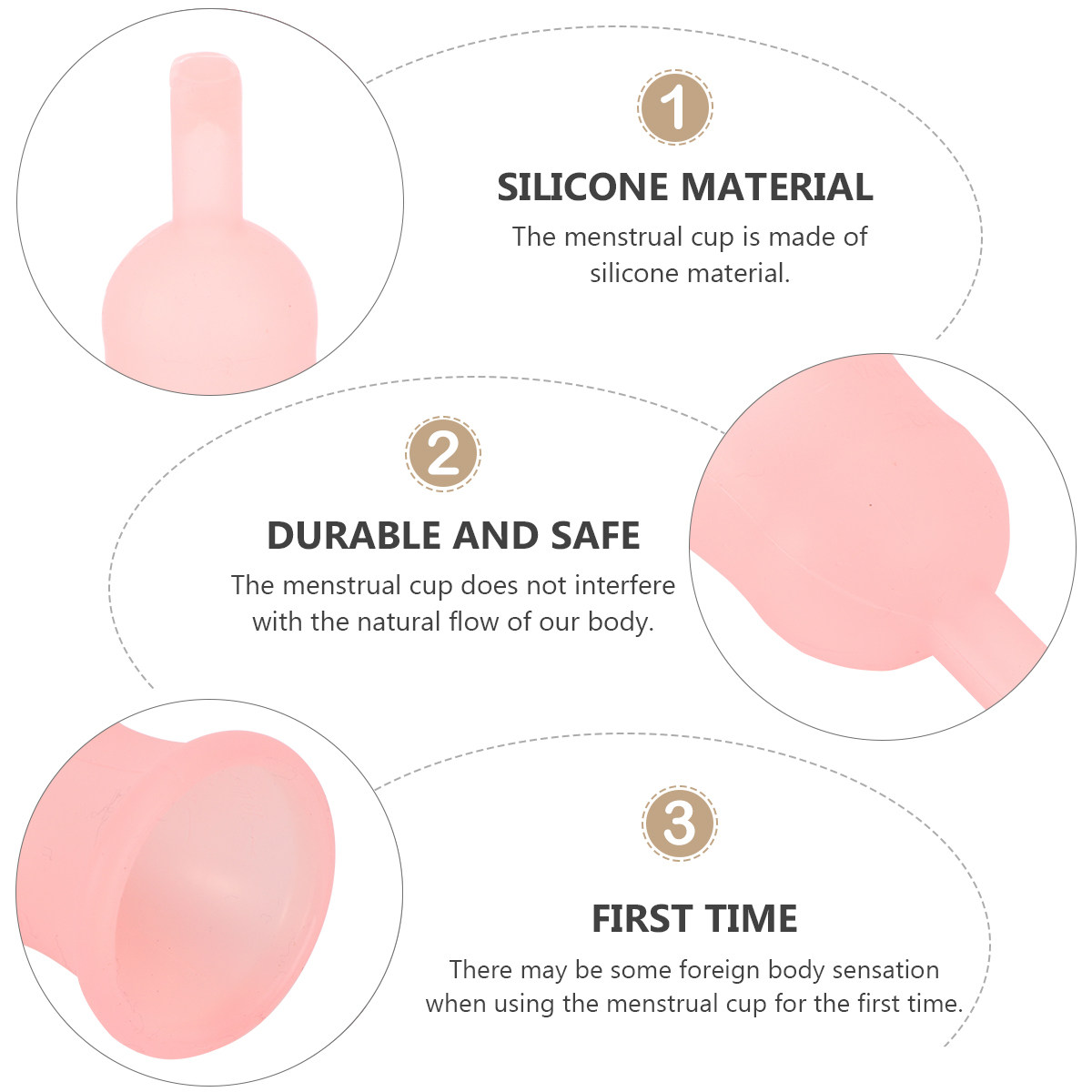 Oranje S-formaat siliconen men - Menstrual Cup Silicone recensie en prijs