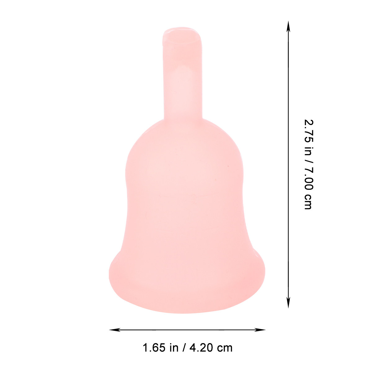 Oranje S-formaat siliconen men - Menstrual Cup Silicone recensie en prijs