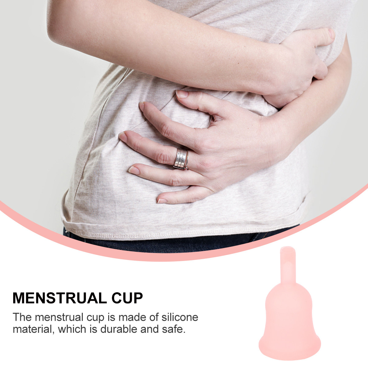 Oranje S-formaat siliconen men - Menstrual Cup Silicone recensie en prijs